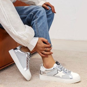 Sneaker Stella Silver Cromo